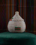 Salt basket bag, handmade colourful basket bag Sénégal, maison petite & bold baskets